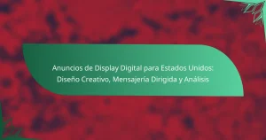 Anuncios de Display Digital para Estados Unidos: Diseño Creativo, Mensajería Dirigida y Análisis